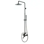 Sprchový systém WF Industrial s pákovou batériou olejom pogumovaný bronz SIKOBWFSVS