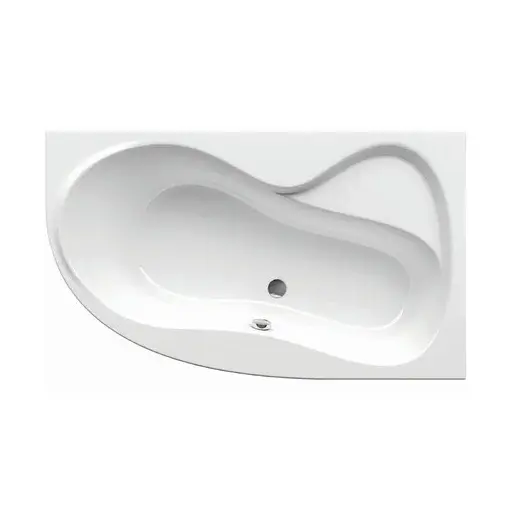 Ravak Rosa asymetrická vaňa 160x95 cm akrylát pravá c581000000 RO16095P