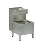 Výlevka voľne stojace Sanela nerez SLVN02