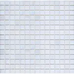 Sklenená mozaika Premium Mosaic bílá 33x33 cm lesk MOS20WHHM