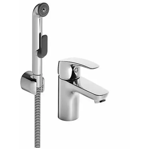 Hansa Pinto umývadlová batéria s bidetovú spŕškou chróm 45052283