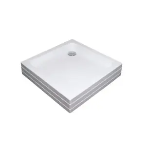 Ravak Angela sprchová vanička štvorcová 90x90 cm akrylát a007701120 AN90PUR0