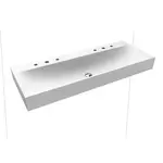 Kaldewei Silenio umývadlo 3046 120x46 cm alpská biela bez prepadu 904506373001
