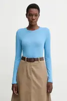 Bavlnené tričko s dlhým rukávom Marc O'Polo