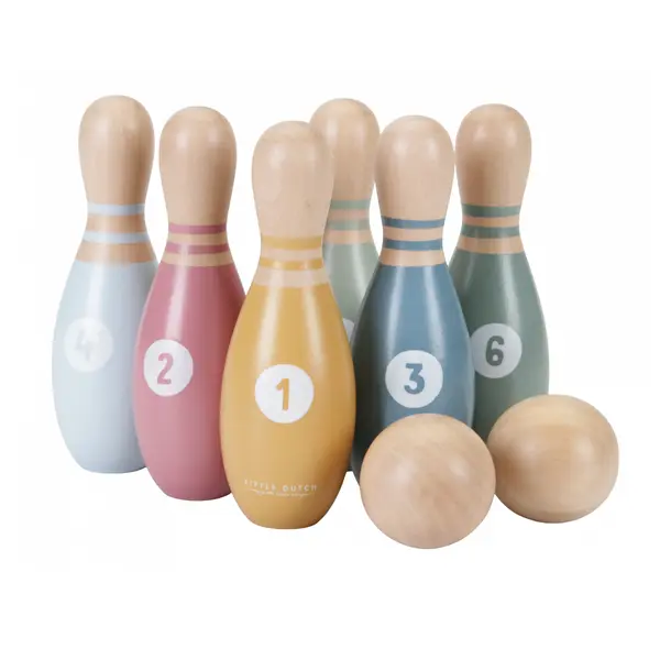 Little Dutch Dřevěný bowling 8 ks