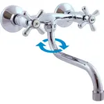 RAV SLEZÁK Morava drezová batéria s otočným ramienkom 150 mm chróm mk101.5/21 MK101.521