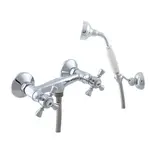 Sprchová batéria RAV Slezák MORAVA so sprchovacím setom 100 mm chróm MK380.0/2