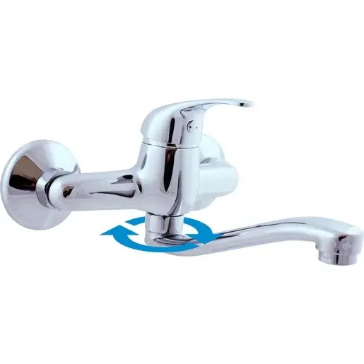 RAV SLEZÁK Sázava drezová batéria s otočným ramienkom 100 mm chróm sa501.0/26 SA501.026