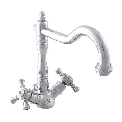 RAV SLEZÁK Morava drezová batéria s otočným ramienkom chróm mk320.0/8 MK320.08