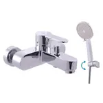 Vaňová batéria RAV Slezák ZAMBEZI so sprchovacím setom 150 mm chróm ZA054.5/2