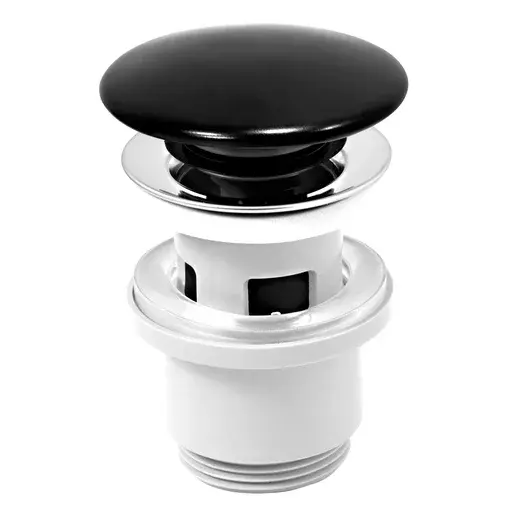 Umývadlový vtok Novaservis čierný S288PPCB