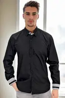 Čierna pánska košeľa Dewberry