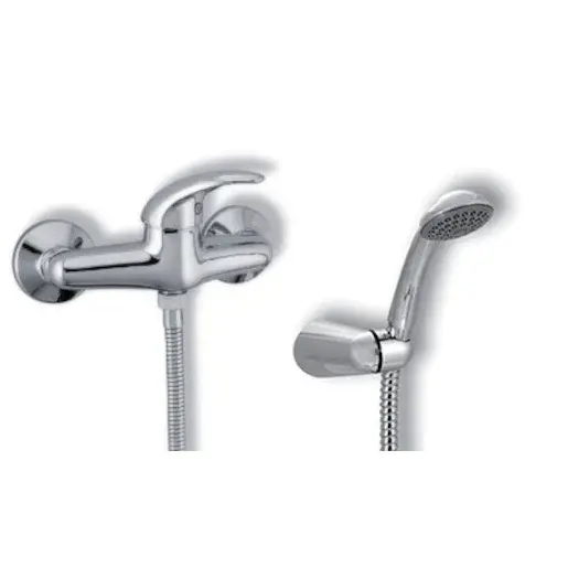 Sprchová batéria Novaservis Metalia 55 so sprchovacím setom 150 mm chróm 55060L.0