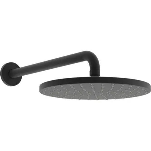 Hansa Viva hlavová sprcha vrátane sprchového ramená čierná mat 4426020033