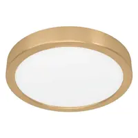 Eglo Fueva stropné svetlo do kúpeľne oceľ brúsená mosadz 900181