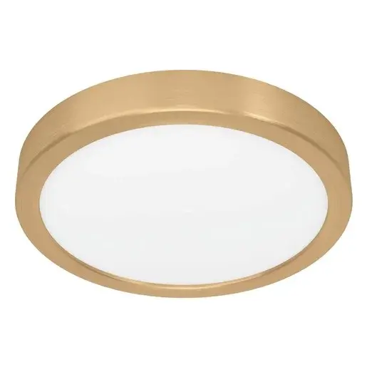 Eglo Fueva stropné svetlo do kúpeľne oceľ brúsená mosadz 900181