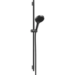 Sprchový set Hansgrohe Rainfinity na stenu kartáčovaný čierny chróm 28744340