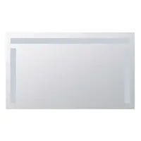 Zrkadlo Bemeta s osvětlením a dotykovým senzoremvo farebnom provedení hliník/sklo 101401137