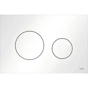 Tece Loop ovládacie tlačidlo plast biela 9.240.920