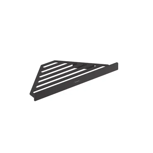 Hansgrohe AddStoris rohová polička vo farbe matná čierna 41741670