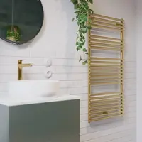 Isan Ikaria radiátor kombinovaný 73,2 x50 cm antické zlato DIKA07320500AZS