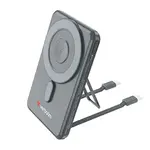 Verbatim, Power banka Charge ,n, Go se dvěma kabely, 5V, nabíjení telefonu, 32251, 5 000mAh, magnetické připevnění, šedá