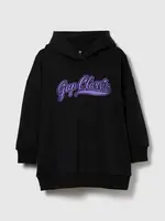 GAP Dětské mikinové oversize šaty VintageSoft - Holky