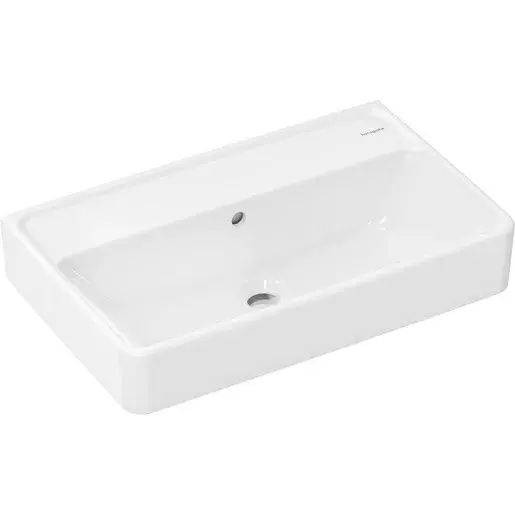 Hansgrohe Xanuia Q umývadlo 60x37 cm bez otvoru pre batériu, s prepadom 60214450