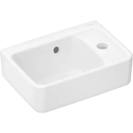 Hansgrohe Xanuia Q umývadlo 36x25 cm otvor pre batériu vpravo 61006450