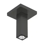 Sprchové rameno Hansgrohe kartáčovaný čierny chróm 24338340