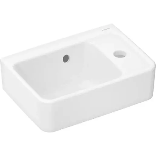 Hansgrohe Xanuia Q umývadlo 36x25 cm otvor pre batériu vpravo 60129450