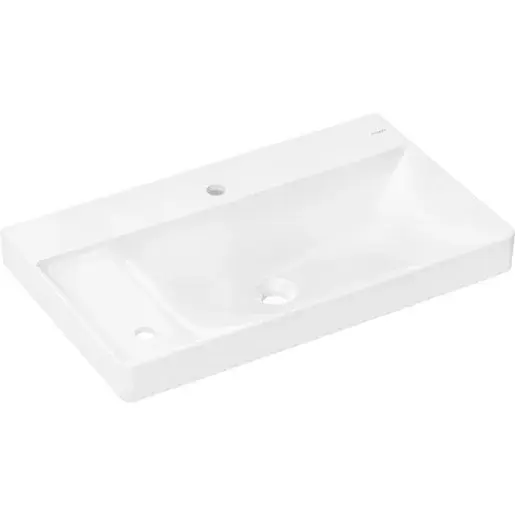 Hansgrohe Xelu Q umývadlo 80x48 cm s dvoma otvormi pre batériu 60320450