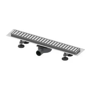 Tece Linus sprchový žľab 70 cm nerez lesk zebra 15100079 15.100.070