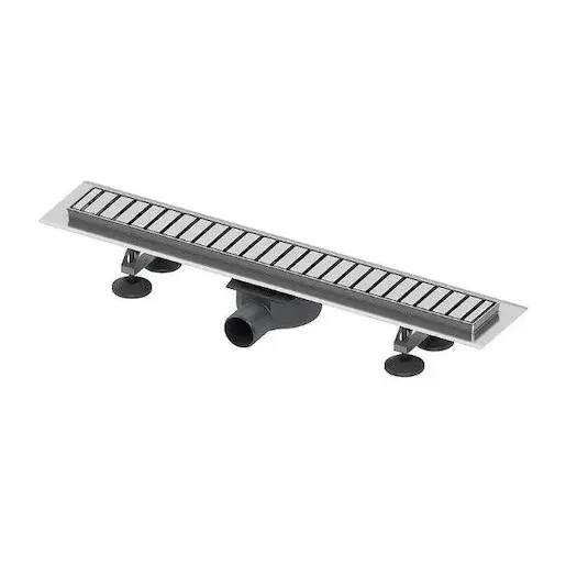 Tece Linus sprchový žľab 70 cm nerez lesk zebra 15100079 15.100.070