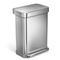 Simplehuman Pedal bin odpadkový kôš voľne stojací 55 l kartáčovaná nerez oceľ mat SHCW2023
