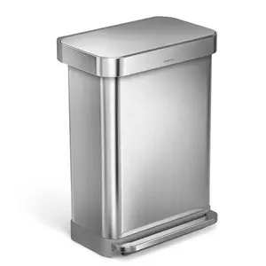 Simplehuman Pedal bin odpadkový kôš voľne stojací 55 l kartáčovaná nerez oceľ mat SHCW2023