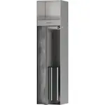 Držiak Hansgrohe XtraStoris Rock s dvierkami nerez 56062800