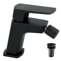 Novaservis Nobless EGO bidetová batéria s výpusťou čierna 43011,5 43011.5