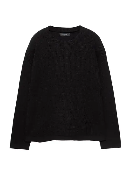 Pull&Bear Sveter  čierna
