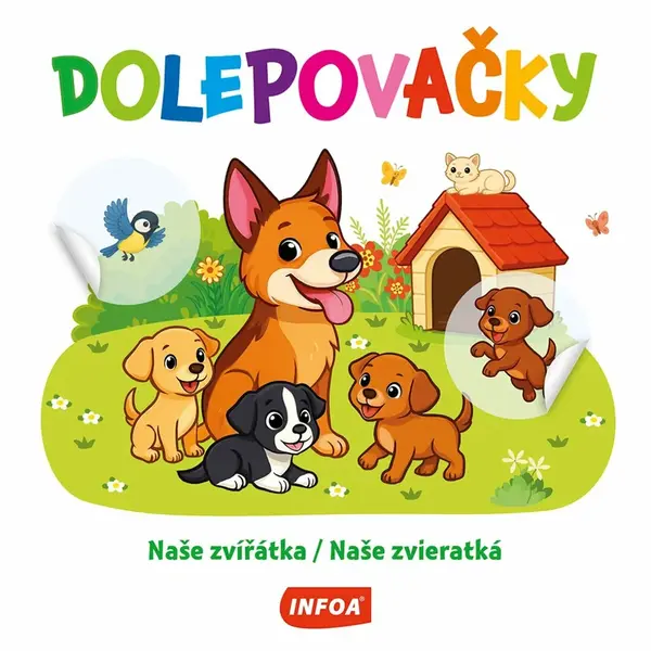 Dolepovačky Naše zvířátka/Naše zvieratká