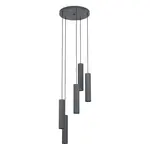 LED závesné osvetlenie Eglo MENTALONA čierna 39823