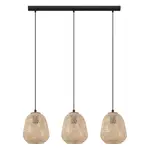 Závesné osvetlenie Eglo DEMBLEBY čierna 43262