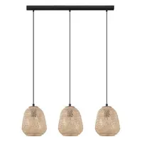 Závesné osvetlenie Eglo DEMBLEBY čierna 43262