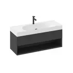 Ravak Lite skrinka pod umývadlo bez umývadla 120x43x45 cm čierna X000001868