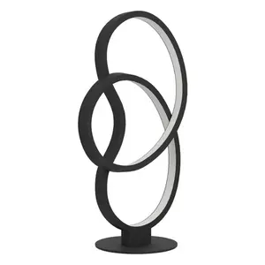 LED stolová lampa Eglo GIANELLA čierna 900951