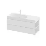 Ravak Lite skrinka pod umývadlo bez umývadla 120x43x45 cm biela X000001891