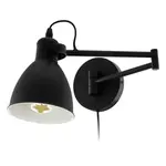 LED nástenné svietidlo Eglo SAN PERI čierna 97886