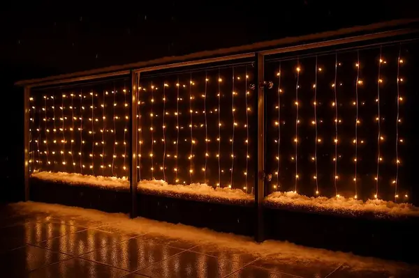 Vianočné LED svetielka 189  vonkajšie Transf 49/25/LED/ww+cw+flash