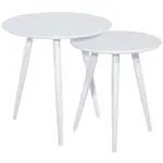 Sada konferenčních stolků Reda bílá