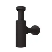 Plast Brno Poseidon sifón pre drez 5/4 čierny matný abs EMCP004